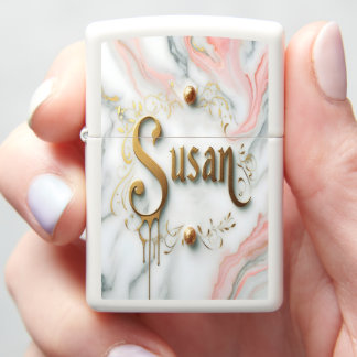 Gouden Susan op Marmer