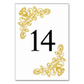 gouden tabel 14 kaart (Voorkant)