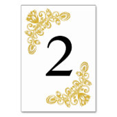  gouden tabel 2 kaart (Voorkant)