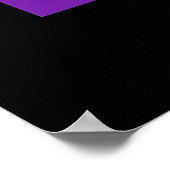 Gouden Tegels met smaragden Poster (Hoek)