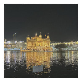 Gouden Tempel Canvas Print