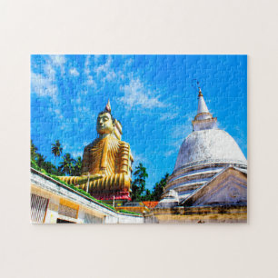 Gouden Tempel Sri Lanka. Legpuzzel