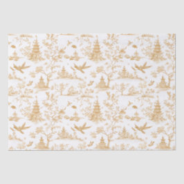 Gouden tempels Chinoiserie Tuiuse Papier