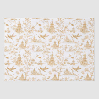 Gouden tempels Chinoiserie Tuiuse Papier