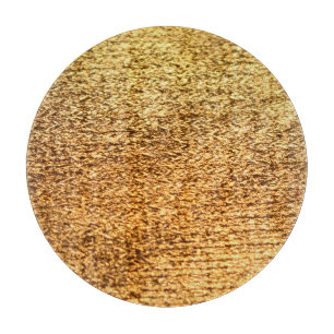Gouden textiel: glamoureuze macro achtergrond. snijplank