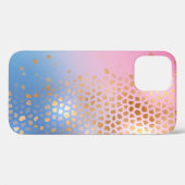 Gouden textuur: gradiënt abstracte achtergrond Case-Mate iPhone case (Achterkant (horizontaal))