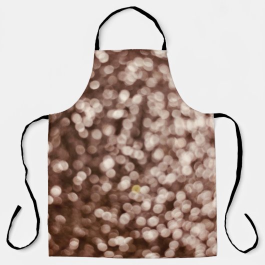 gouden textuurachtergrond. Selectieve focus.S Schort (Voorkant)