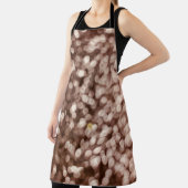 gouden textuurachtergrond. Selectieve focus.S Schort (Insitu)