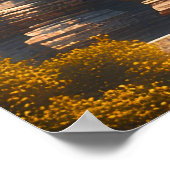 Gouden Thaise Tempelbewaker Poster (Hoek)
