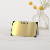 Gouden Ticket Zwart & Goud Trouwen (Voorkant)