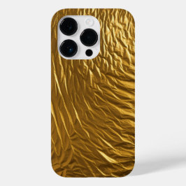 Gouden tinten appel iphone 14pro hoes