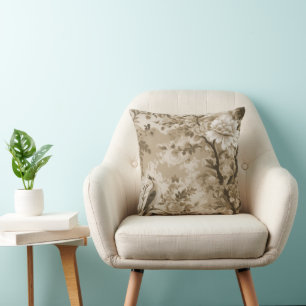 Gouden Toile de Fleur Kussen
