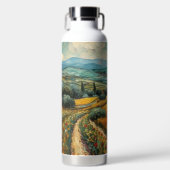 Gouden Toscane Dromen Waterfles (Voorkant)