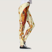 Gouden twist leggings (Rechts)