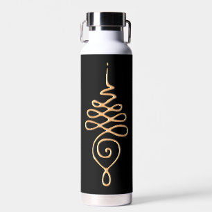 Gouden Unalome Waterfles