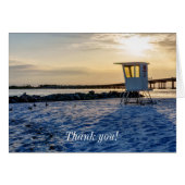 Gouden Uur Destin Oostelijke Passage Bedankkaartje (Voorkant Horizontaal)