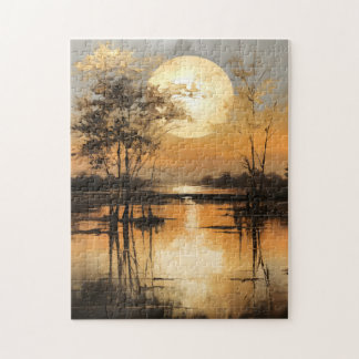 Gouden Uur Zonsondergang Legpuzzel
