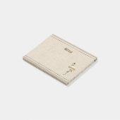 Gouden vakantie Vibe Post-it® Notes (Schuin)