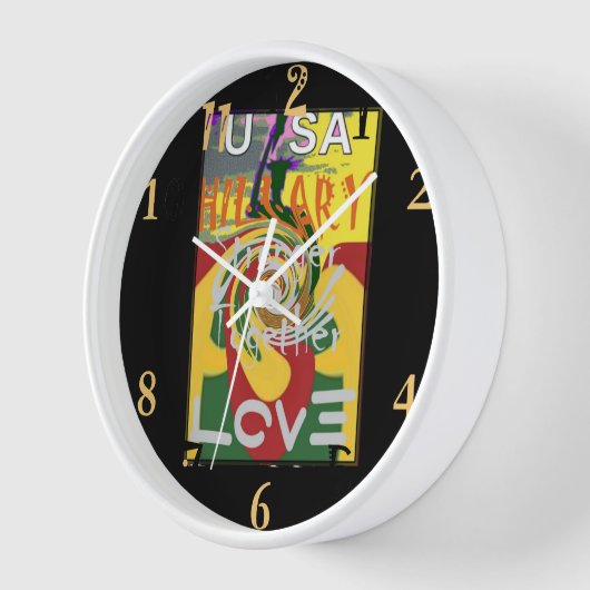 Gouden van het President van Hillary de V.S. (Hoek)