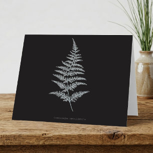 Gouden Varenschede, Gymnogramma Chrysophylla Bedankkaart