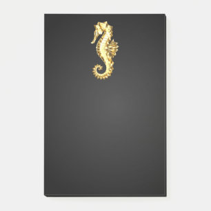 Gouden Veelhoekige Zeepaard Post-it® Notes