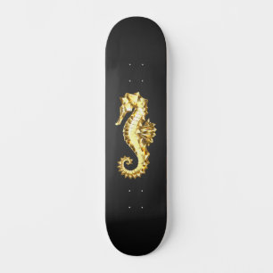 Gouden Veelhoekige Zeepaard Skateboard