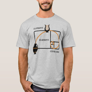 Gouden Verhouding Griekenland: Eufonie, Harmonie, T-shirt