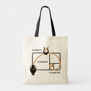 Gouden Verhouding Griekenland: Eufonie, Harmonie,  Tote Bag
