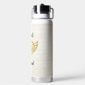 Gouden Verzekering Waterfles (Achterkant)