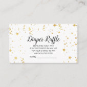 Gouden Viering Luier Raffle Informatiekaartje (Voorkant)