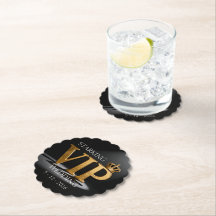 Gouden Vintage Letter - VIP met Kroon 8