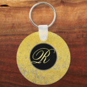 Gouden vintage sleutelhanger (Voorkant)