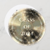 Gouden Vinyl Record Klas van Kaart (Voorkant / Achterkant)