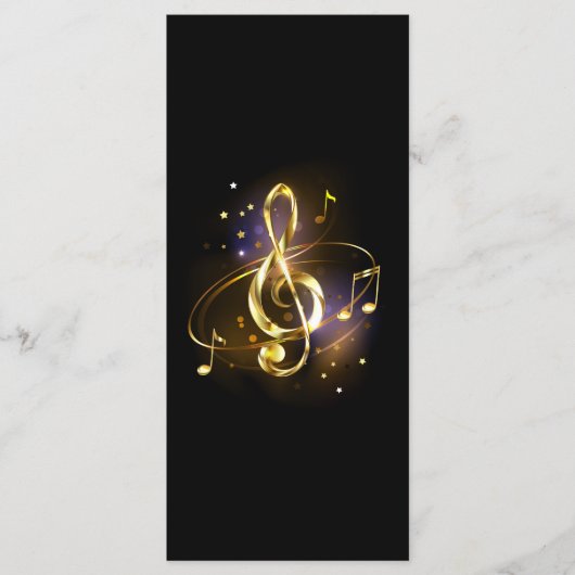 Gouden Vioolsleutel Muziek Programma (Voorkant)