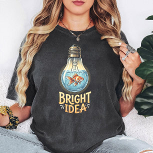 Gouden Vis Licht Lamp T-shirt