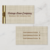 gouden Visitekaartjes (Voorkant / Achterkant)