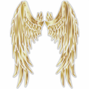 Gouden Vleugels Sticker