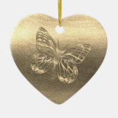  gouden vlinder toevoegen Ornament tekst (Voorkant)