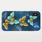 Gouden vlinders Case-Mate iPhone case (Achterkant (horizontaal))