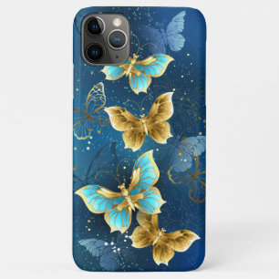 Gouden vlinders iPhone 11 pro max hoesje