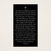 Gouden Vlinders Foto Memorial Gebed Kaart (Achterkant)