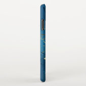 Gouden vlinders iPhone hoesje (Rechterkant)