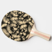 Gouden Vlinders Print Tafeltennisbatje (Zijkant)
