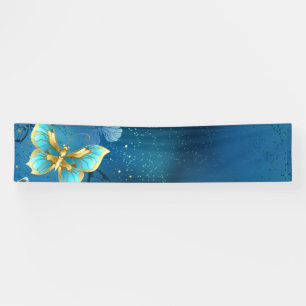 Gouden vlinders spandoek
