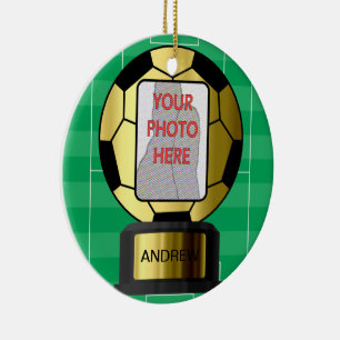  gouden voetbal - ornament