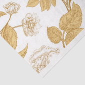 Gouden Vogel in Gouden Bloei Tissuepapier (Detail)