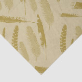 Gouden Vogelveren Tissuepapier (Detail)