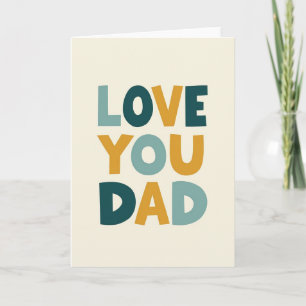 Gouden Voor Jou Papa Berichtkaart Kaart