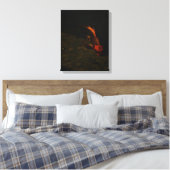 gouden vrede canvas afdruk (Insitu (Slaapkamer))