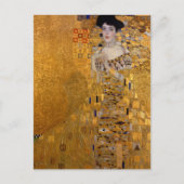 Gouden vrouw Adele Gustav Klimt Briefkaart (Voorkant)
